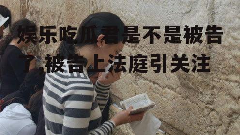 娱乐吃瓜君是不是被告了,被告上法庭引关注