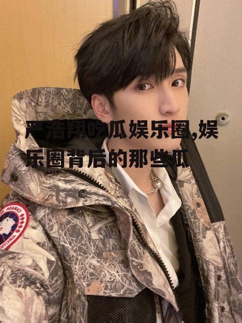 严浩翔吃瓜娱乐圈,娱乐圈背后的那些瓜