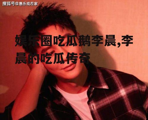 娱乐圈吃瓜鹅李晨,李晨的吃瓜传奇
