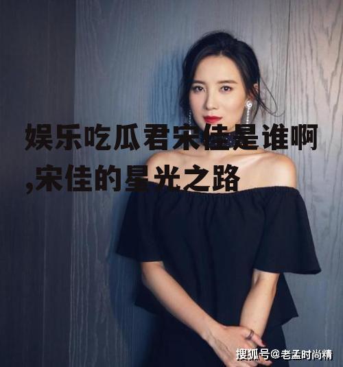 娱乐吃瓜君宋佳是谁啊,宋佳的星光之路