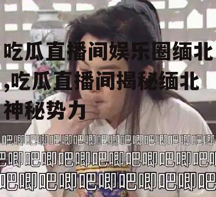 吃瓜直播间娱乐圈缅北,吃瓜直播间揭秘缅北神秘势力