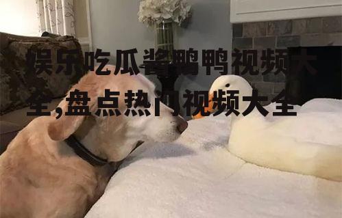 娱乐吃瓜酱鸭鸭视频大全,盘点热门视频大全